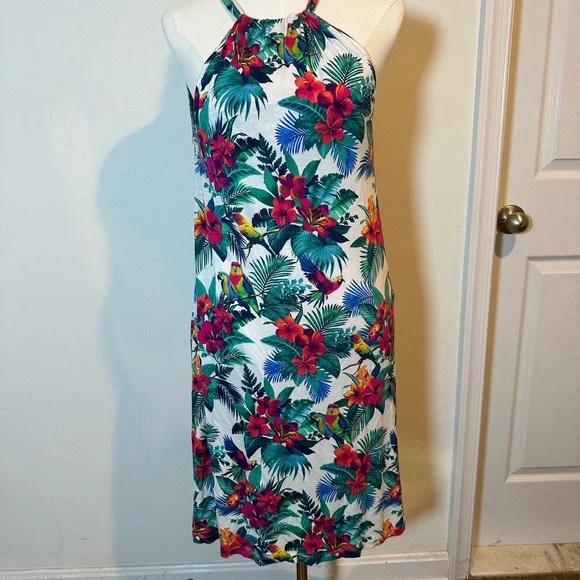 Tommy Bahama | Dresses | Tommy Bahama Floral Halter Neck Dress | Poshmark